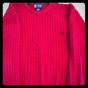 Chaps cable knit sweater
